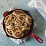 Brioche Cinnamon Rolls with Cream Cheese Icing. A recipe for gooey cinnamon rolls made with no-knead brioche dough. The perfect comforting breakfast treat. From Blossom to Stem | Because Delicious | www.blossomtostem.net