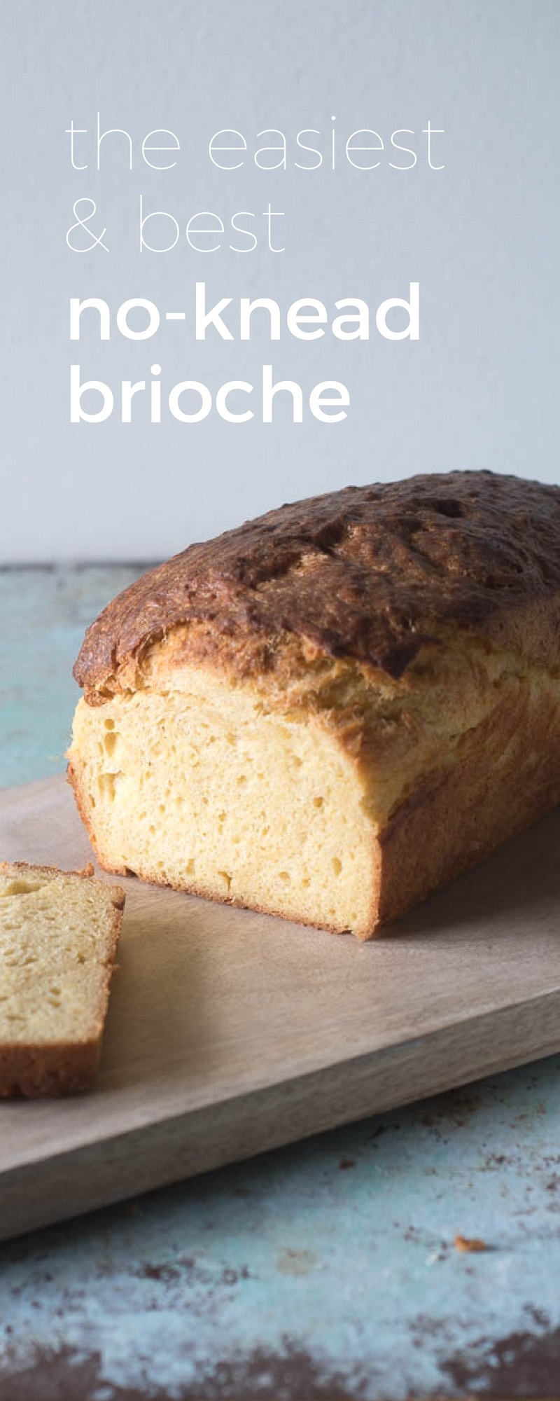 No-knead Brioche. Rich and buttery. The easiest and best brioche there is. From Blossom to Stem | www.blossomtostem.net