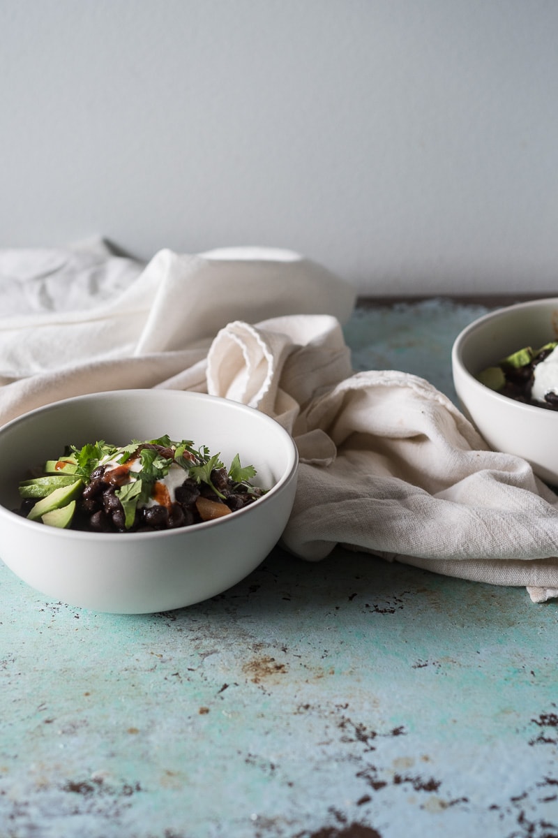 Black Beans and Rice. From Blossom to Stem | www.blossomtostem.net