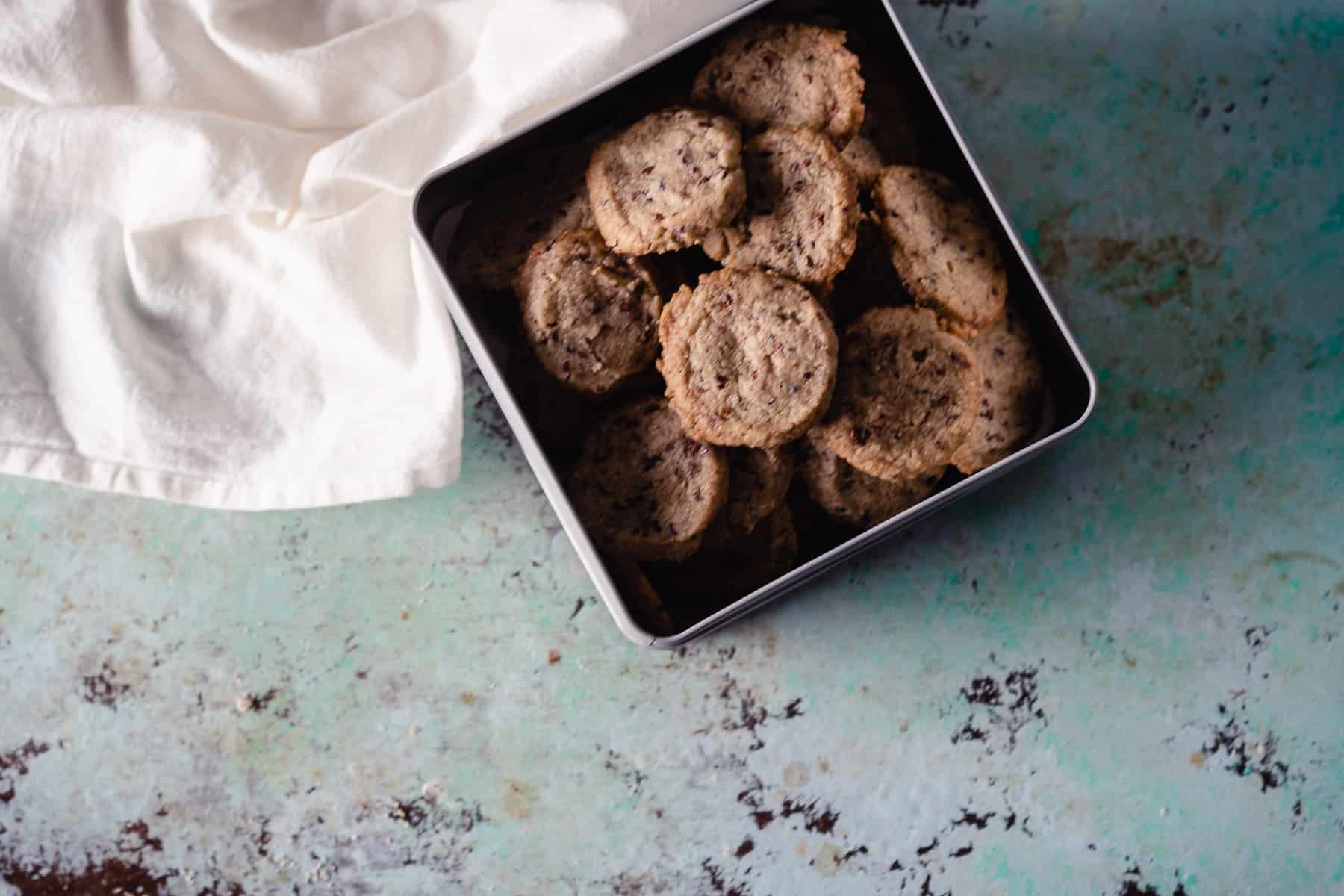 Nibby Buckwheat Cookies, crisp and buttery Blossom to Stem