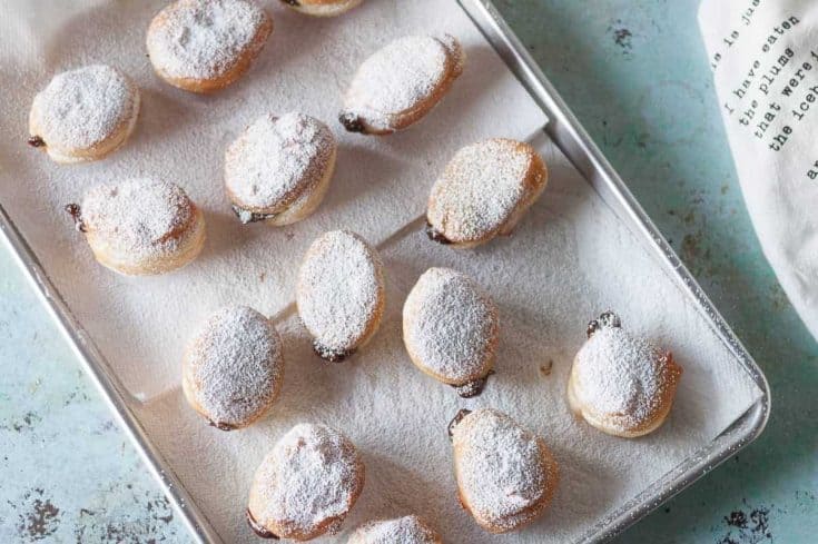 Paczki (Yeast Polish Jelly Doughnuts) From Blossom to Stem | www.blossomtostem.net