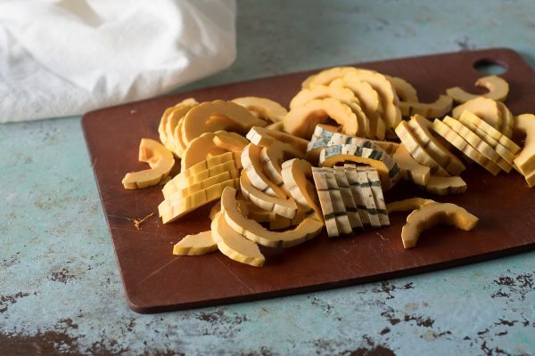 Gochujang Roasted Delicata Squash. From Blossom to Stem | www.blossomtostem.net