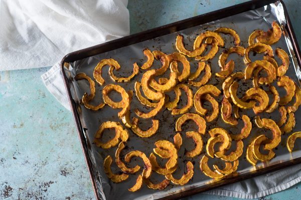 Gochujang Roasted Delicata Squash. From Blossom to Stem | www.blossomtostem.net