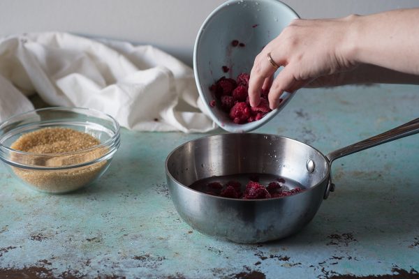 Raspberry Syrup. From Blossom to Stem | www.blossomtostem.net