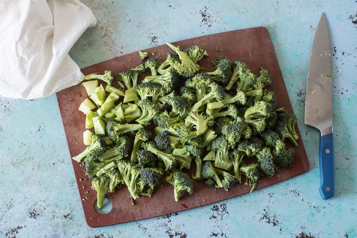 Charred Broccoli with Harissa Yogurt Sauce and Nigella Seeds. From Blossom to Stem | www.blossomtostem.net