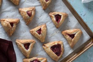 Strawberry Rhubarb Turnovers. From Blossom to Stem | www.blossomtostem.net