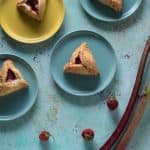 Strawberry Rhubarb Turnovers. From Blossom to Stem | www.blossomtostem.net