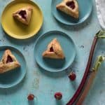 Strawberry Rhubarb Turnovers. From Blossom to Stem | www.blossomtostem.net