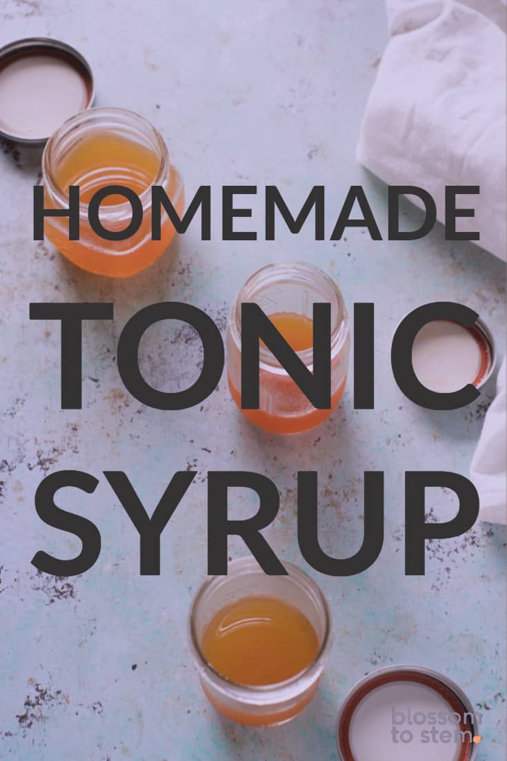 Homemade Tonic Syrup