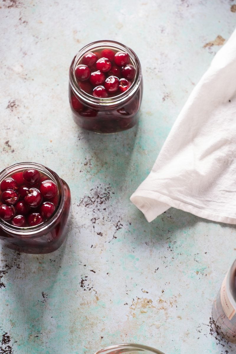 Brandied Cherries. From Blossom to Stem | www.blossomtostem.net