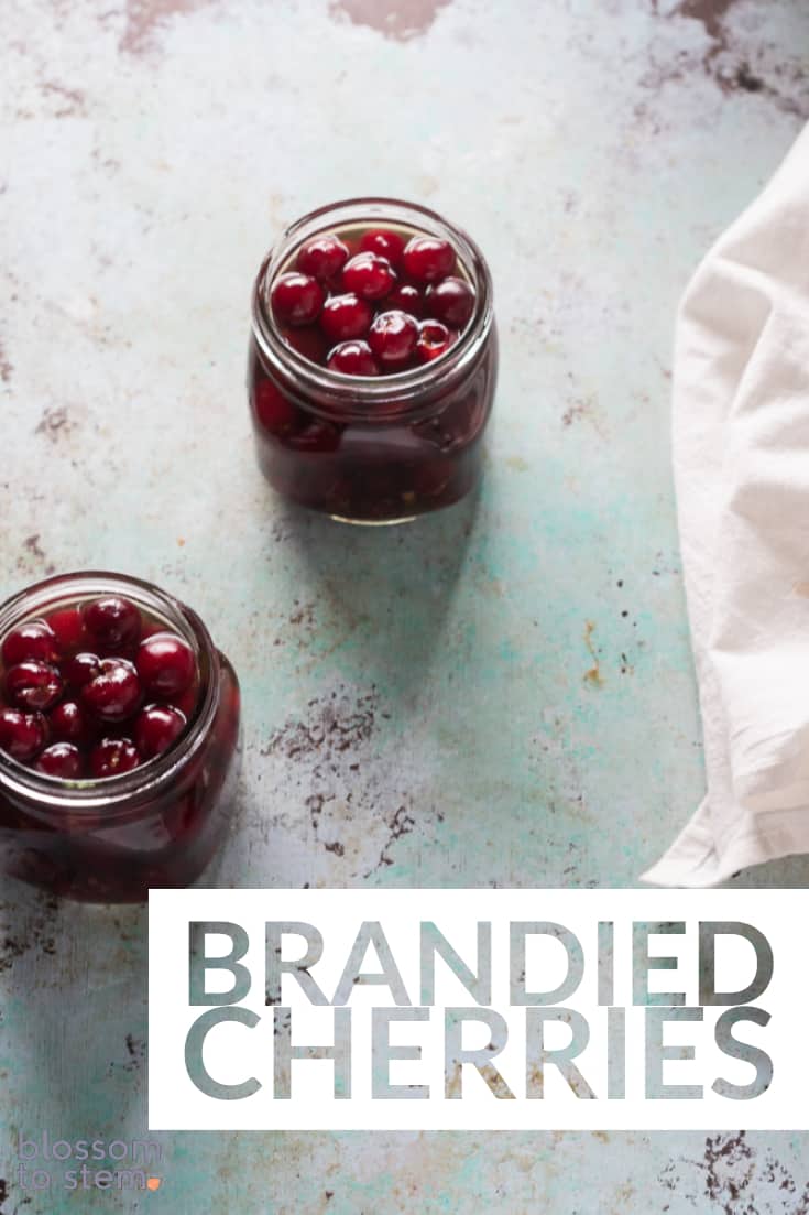 Brandied Cherries