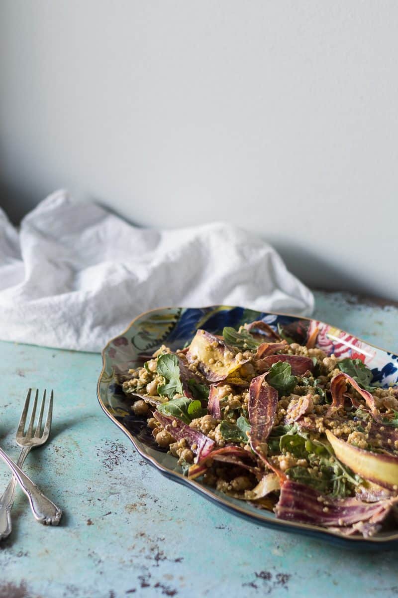 Carrot Chickpea Quinoa Salad