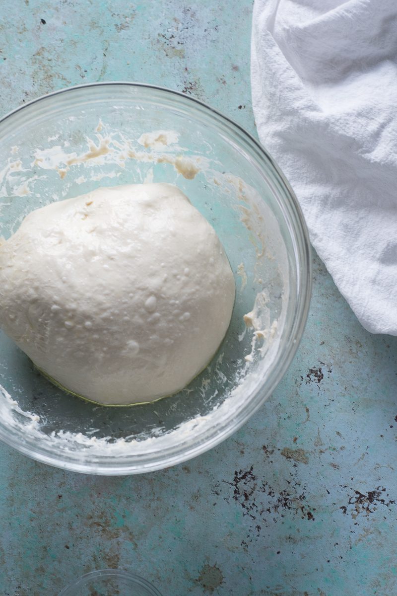 Pizza Dough from Blossom to Stem | www.blossomtostem.net