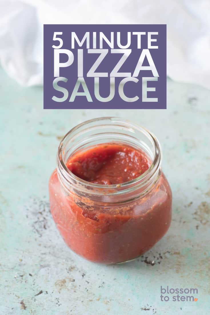 5 Minute Pizza Sauce