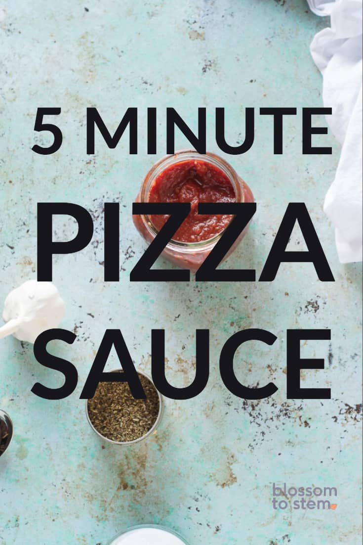 5 Minute Pizza Sauce