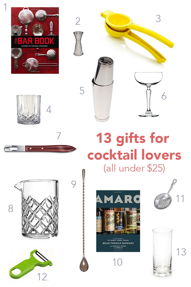 13 Gifts for Cocktail Lovers (all under 25) Blossom to Stem
