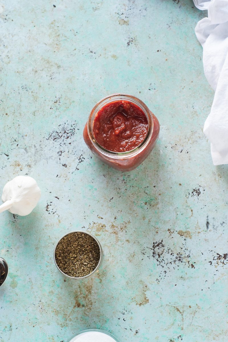 5-Minute Pizza Sauce. From Blossom to Stem | www.blossomtostem.net