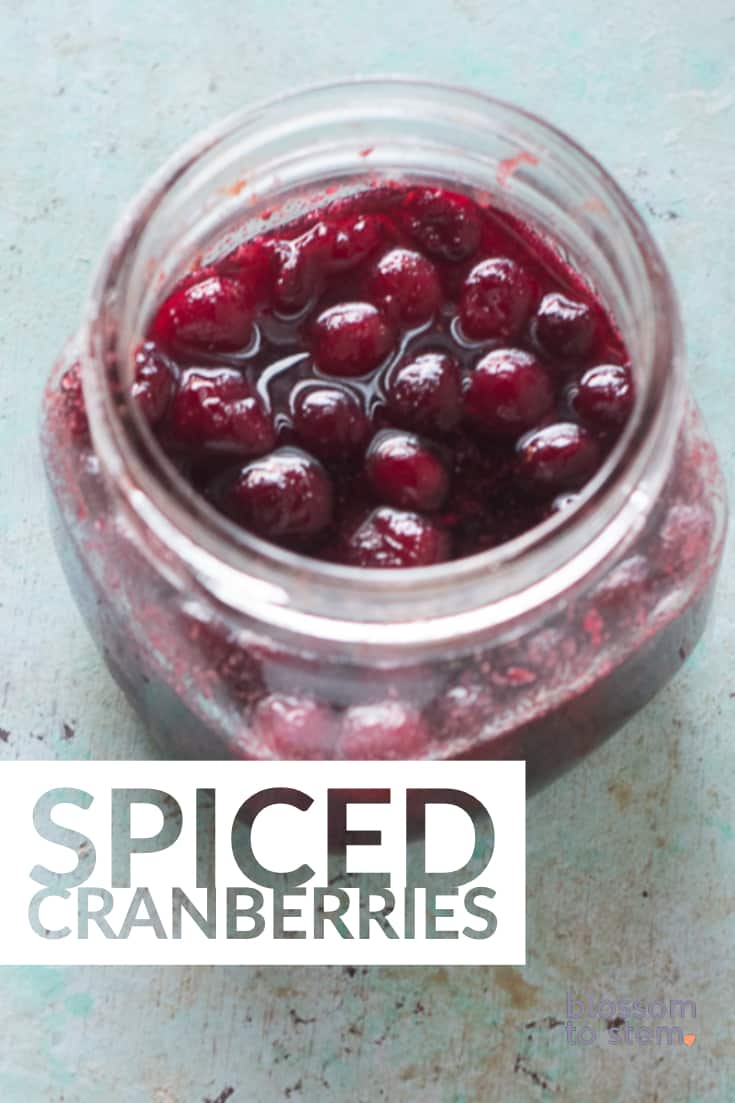 Spiced Cranberries