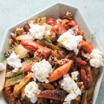 Caramelized Carrots with Fennel and Ricotta from Blossom to Stem | www.blossomtostem.net