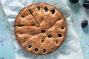 Almond Anise Plum Torte. From Blossom to Stem | www.blossomtostem.net