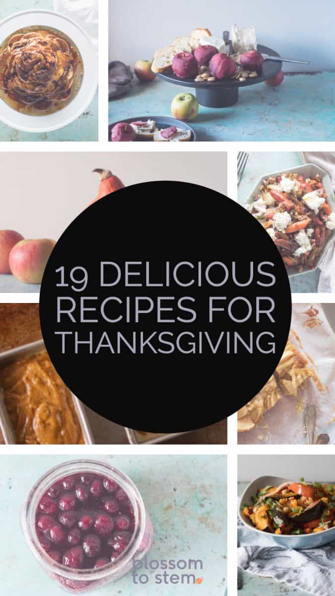 19 Delicious Recipes for Thanksgiving