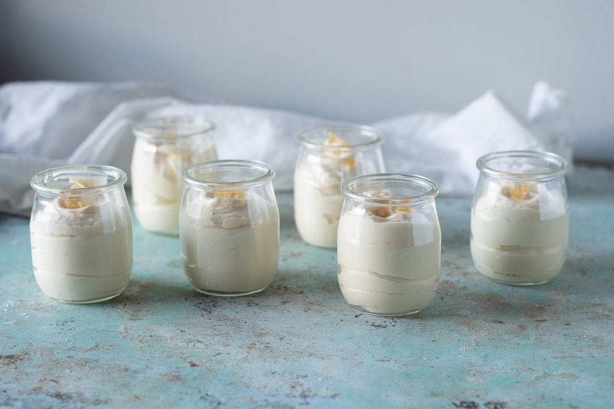 Meyer Lemon Ginger Mousse