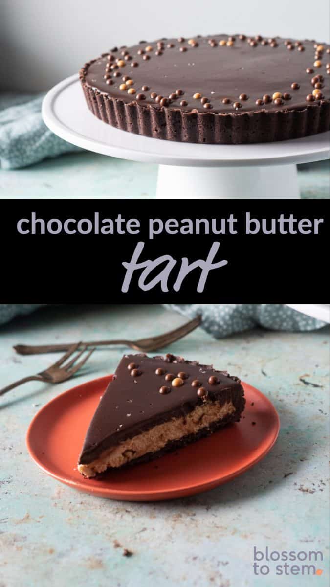 Chocolate Peanut Butter Tart