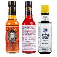 Bitters Triple Play Variety 3-Pack: Angostura, Peychauds and Regans