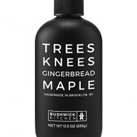 Bushwick Kitchen Trees Knees Gingerbread Maple, Organic Maple Syrup Infused with Winter Spices, 13.5 Ounces Net Wt