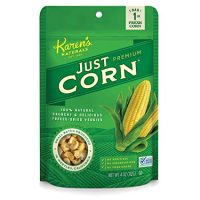 Karen's Naturals Just Corn, 4 Ounce Pouch (Packaging May Vary) All Natural Freeze-Dried Fruits & Vegetables, No Additives or Preservatives, Non-GMO