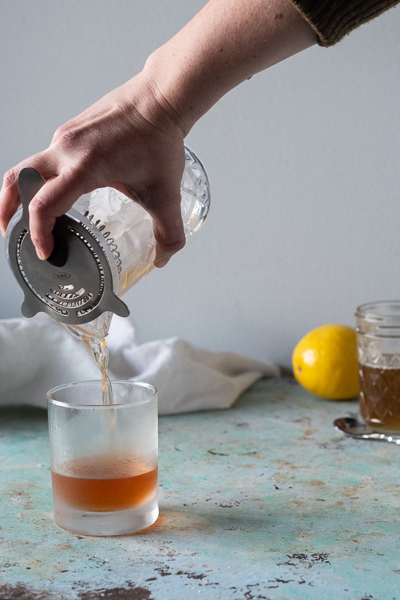 Sazerac. A classic, spirit-forward New Orleans cocktail with rye, absinthe, Peychaud's bitters and simple syrup. (Originally made with cognac.)