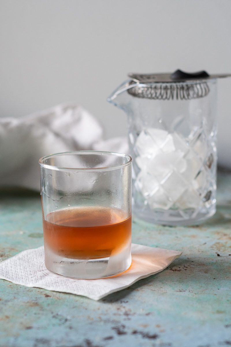 Sazerac. A classic, spirit-forward New Orleans cocktail with rye, absinthe, Peychaud's bitters and simple syrup. (Originally made with cognac.)