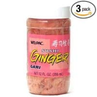 Wel-Pac Pickled Ginger Sliced, 12-Ounce Jars (Pack of 3)