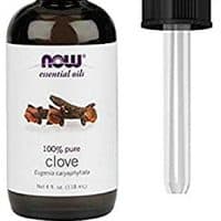 Now Foods Essential Oil, Clove, 4 Ounce  (1 Glass Dropper Included)