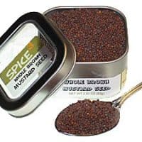 Whole Brown Mustard Seed Tin