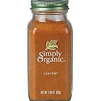 Simply Organic Cayenne Pepper Certified Organic, 2.89 oz Containers