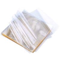 Resinta 300 Sheets Caramel Candy Wrappers Clear Non-stick Candy Cellophane Wrappers for Soft Cadies and Caramels, 5 Inch by 5 Inch (300)