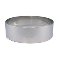 Fat Daddio's Stainless Steel Round Cake and Pastry Ring, 8 Inch x 2 Inch