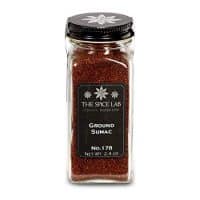 The Spice Lab No. 178 - Ground Sumac, French Jar - All Natural Kosher Non GMO Gluten Free