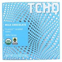 Tcho Chocolate Milk Chocolate Bar - Classic - Case of 12 - 2.5 oz.