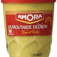 Amora Moutarde de Dijon Fine et Forte - Fine French Strong Dijon Mustard 5.3 oz.