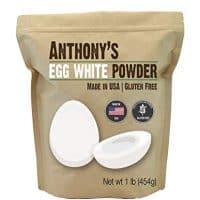 Anthony's Egg White Powder (1lb), Non-GMO, Gluten Free, Made in USA