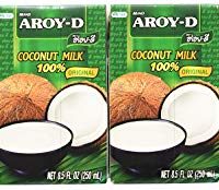 Aroy-d Coconut Milk 100%, 8.5 Oz