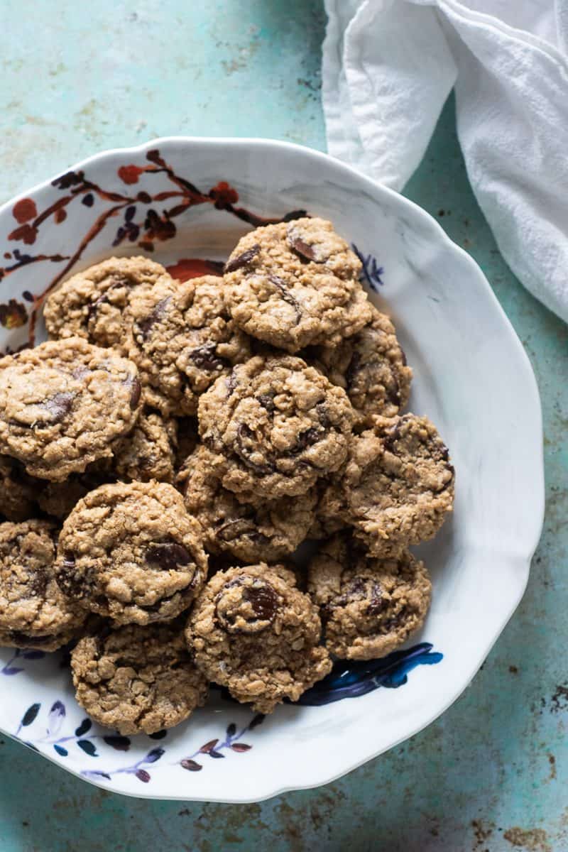 The Best Oatmeal Chocolate Chip Cookies