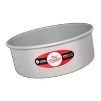 Fat Daddio's PRD-93 Round Cake Pan, 9 x 3 Inch, Silver