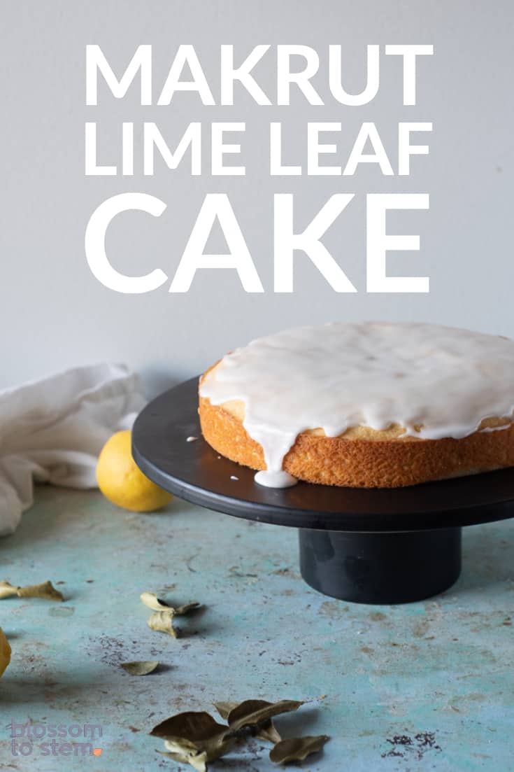 Makrut Lime Leaf Cake