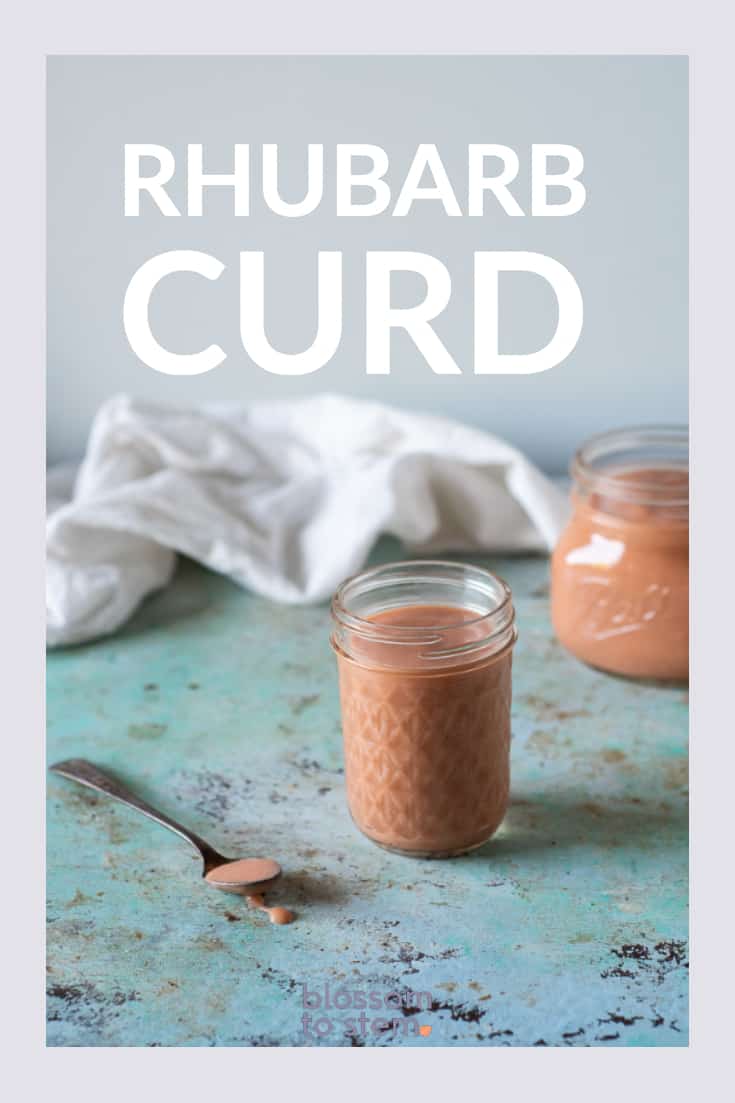 Rhubarb Curd