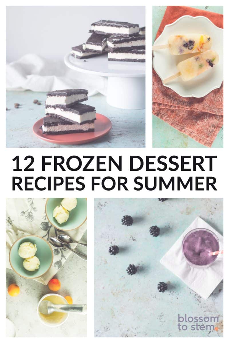 12 Frozen Dessert Recipes for Summer