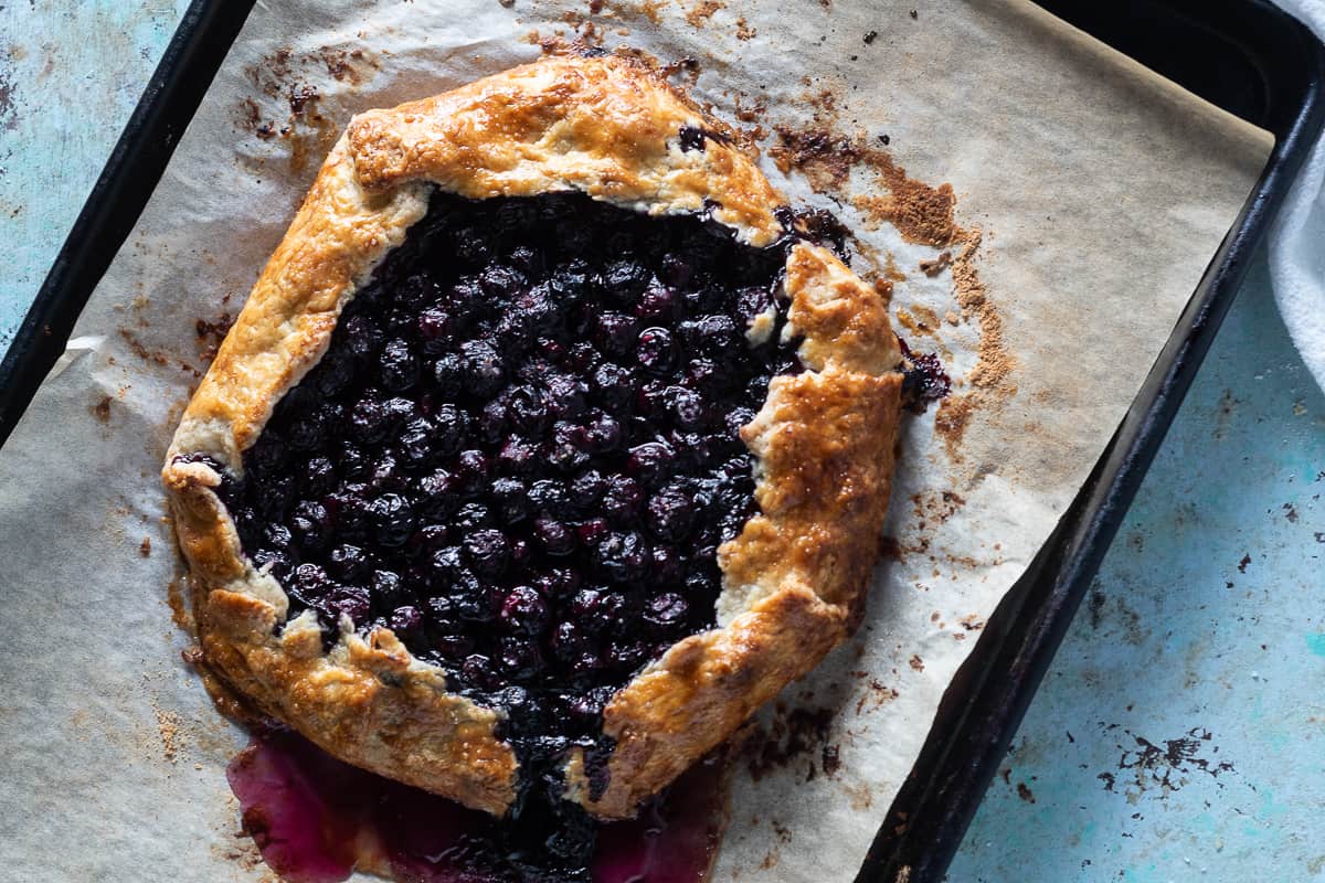 Blueberry Galette