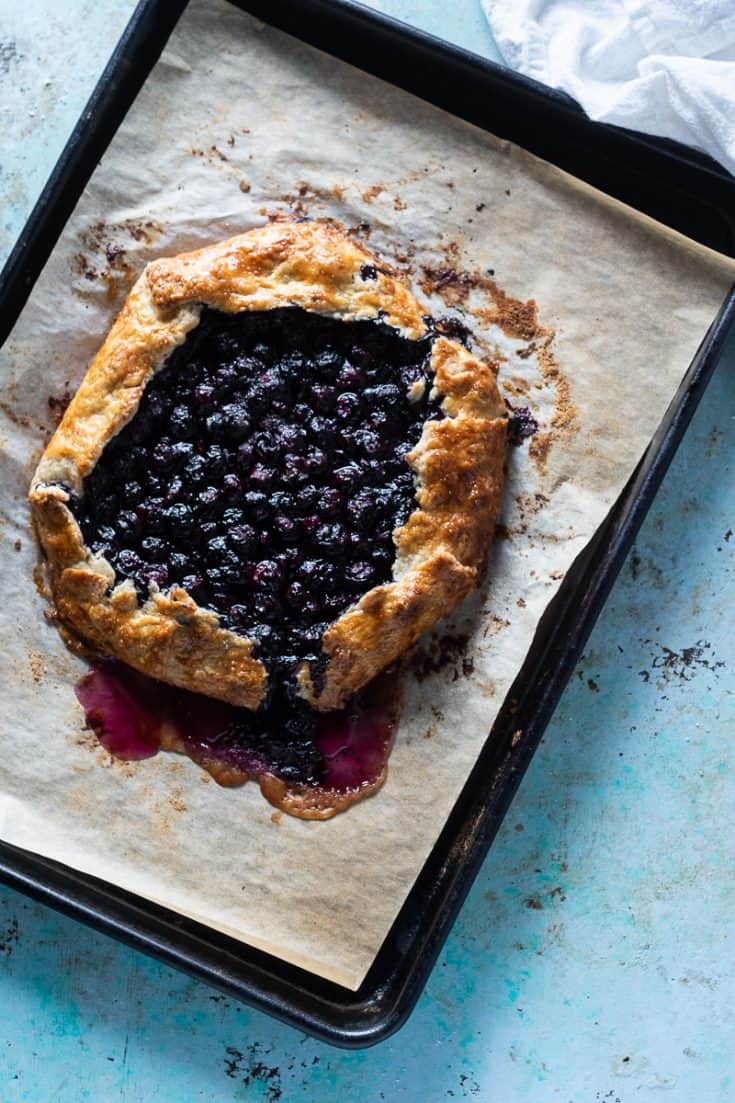 Blueberry Galette